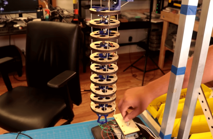 Creating a continuum tentacle-like robot with Arduino