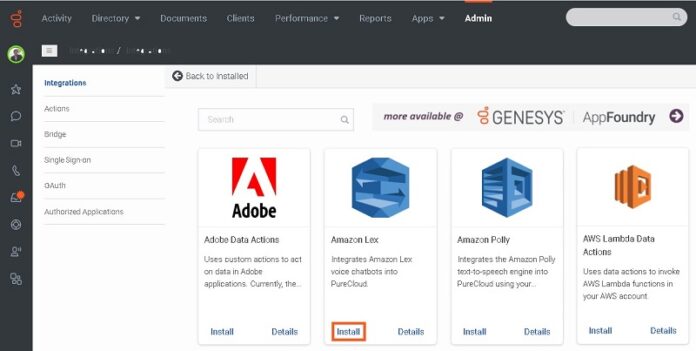 Customization, automation and scalability in customer service: Integrating Genesys Cloud and AWS Contact Center Intelligence
