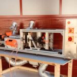 Homemade recycling rig turns plastic waste into new products