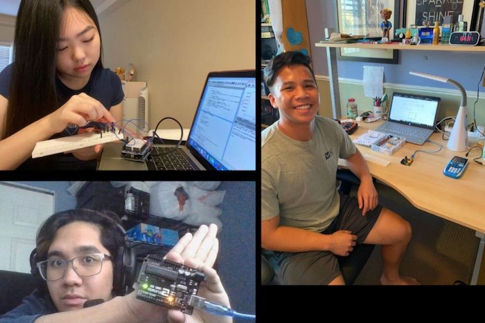 EE students have had to adapt to the unique online learning environment as other students have