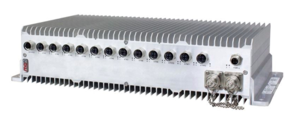 An example of an Ethernet switch that can be used in harsh rail environments