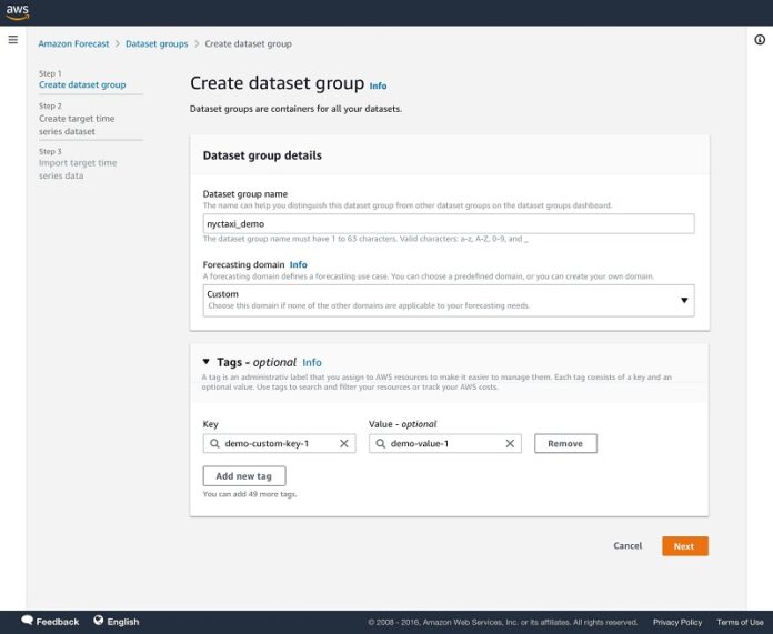 Amazon Forecast Weather Index – automatically include local weather to increase your forecasting model accuracy