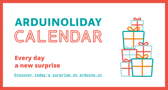 Arduinoliday Calendar: discover a new Arduino surprise every day!