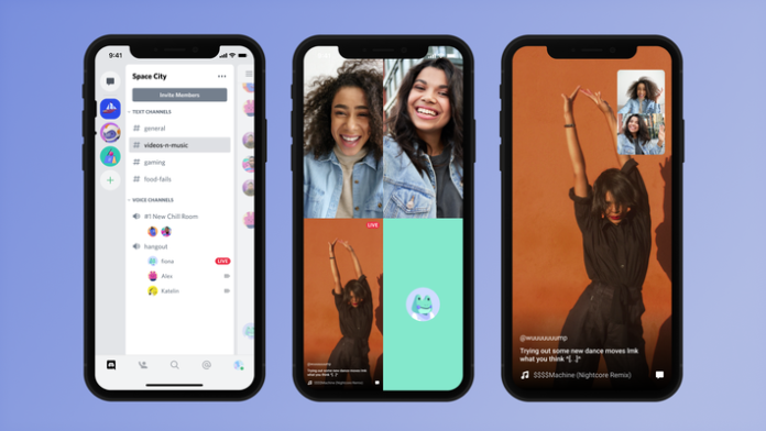Discord will be able to screen share from iOS and Android devices starting today