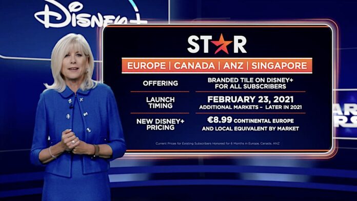 Disney will fuel international growth with Star brand and Star+ app