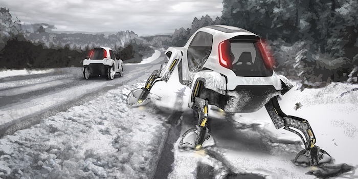 Hyundai walking car