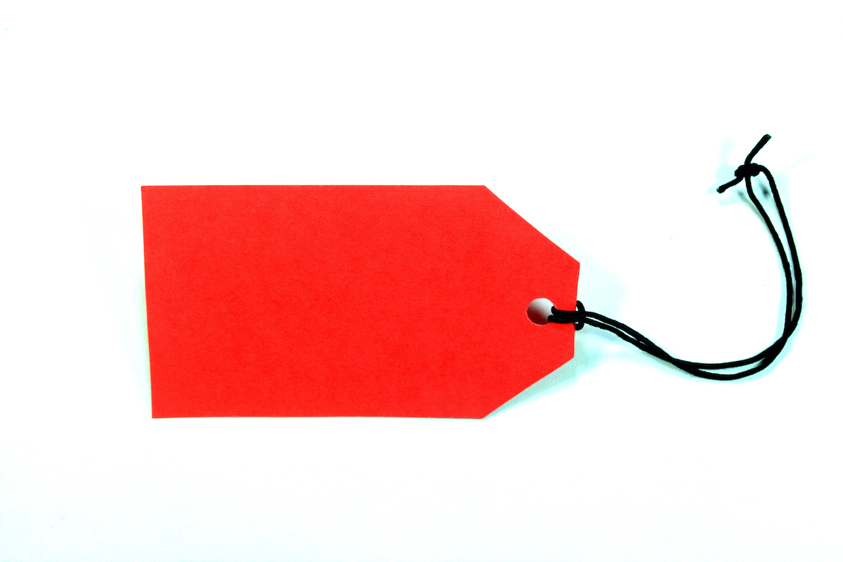 Hyperedge- , PCB Design, Hardware Design, Electronics Design, Blank Sale Tag on white background.
