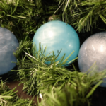 Mesmerize your holiday guests with these motor-driven rheoscopic fluid ornaments
