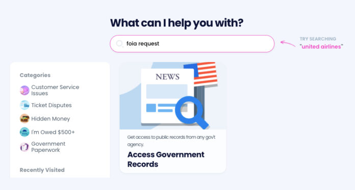 Robot lawyer startup DoNotPay now lets you file FOIA requests