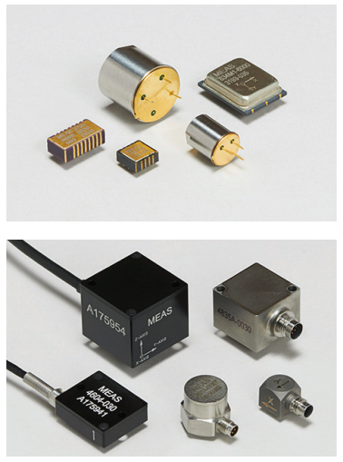 AC-response accelerometers (top) vs. DC-response accelerometers (bottom)