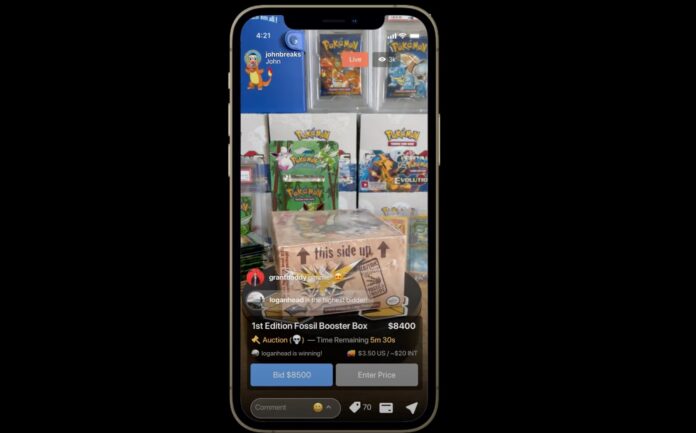 Whatnot raises $4M as it gets into livestreamed auctions and Pokémon cards