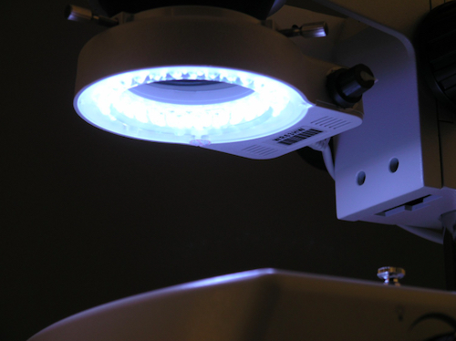 Hyperedge- , PCB Design, Hardware Design, Electronics Design, Microscope ring light with reinforced with 56 LED and a dimmer