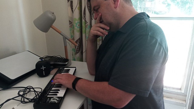 Hyperedge- , PCB Design, Hardware Design, Electronics Design, Greg composing his melody.