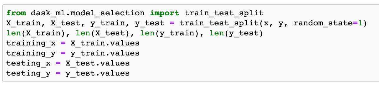 Hyperedge- , PCB Design, Hardware Design, Electronics Design, We use the dask_ml.model_selection library to create those datasets, as shown in the following screenshot.