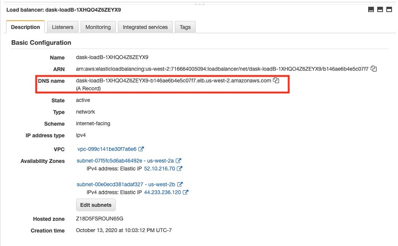 Hyperedge- , PCB Design, Hardware Design, Electronics Design, On the Description tab, copy the value for DNS name.