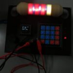 The Ohmmeter 2.0 displays resistor band colors