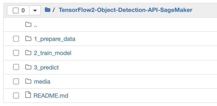 Training and deploying models using TensorFlow 2 with the Object Detection API on Amazon SageMaker