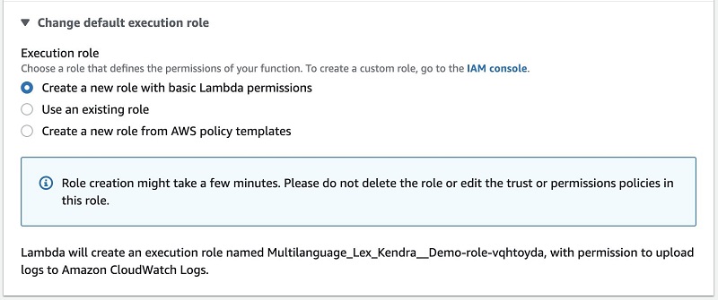 Hyperedge- , PCB Design, Hardware Design, Electronics Design, For Execution role, select Create a new role with basic Lambda permissions.