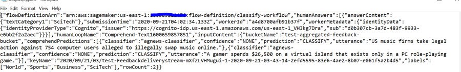 Hyperedge- , PCB Design, Hardware Design, Electronics Design, The following screenshot shows the human-annotated output file output.json in the S3 bucket.