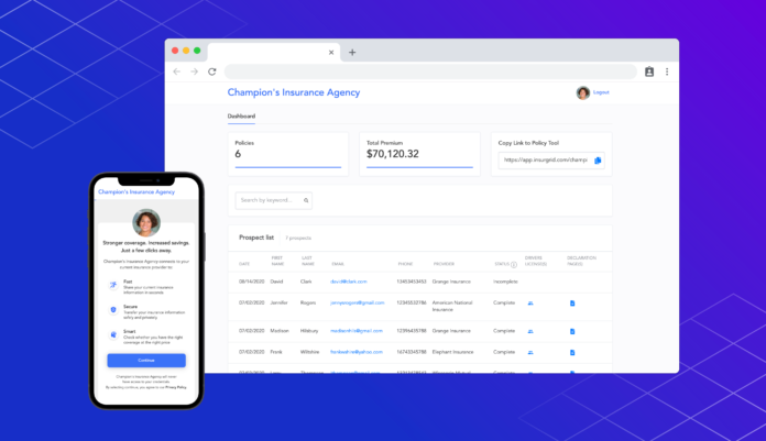 InsurGrid raises pre-seed financing to help modernize legacy insurance agents