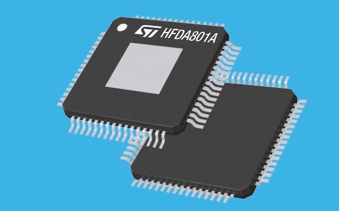 Hyperedge- , PCB Design, Hardware Design, Electronics Design, The HFDA801A amplifier from STMicroelectronics.