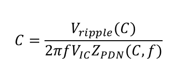 Hyperedge- , PCB Design, Hardware Design, Electronics Design, Size of a decoupling capacitor based on PDN impedance