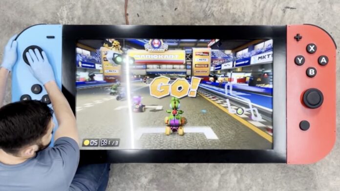Arduino helps control the world’s largest Nintendo Switch