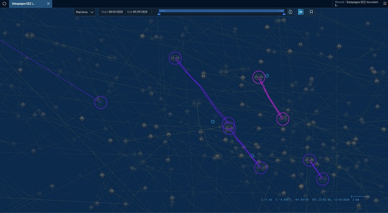 Hyperedge- , PCB Design, Hardware Design, Electronics Design, For example, in the following map, we can see Mission Space identified a specific rendezvous