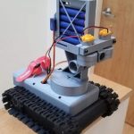 A remote-controlled Arduino Nerf tank