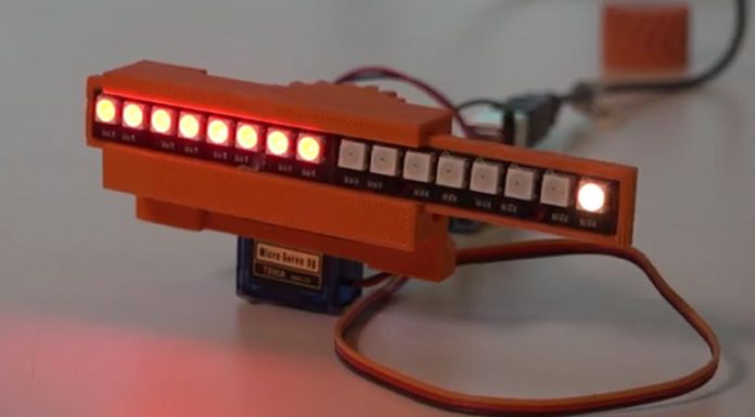Super Compact Motorized Turn Signals for a Bike