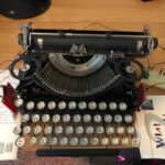 Typewriter turned into mechanical keyboard for gaming