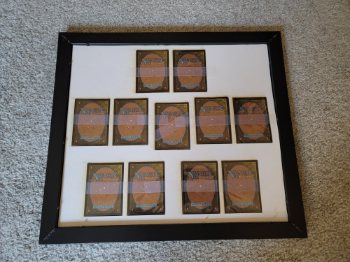 Placing the cards