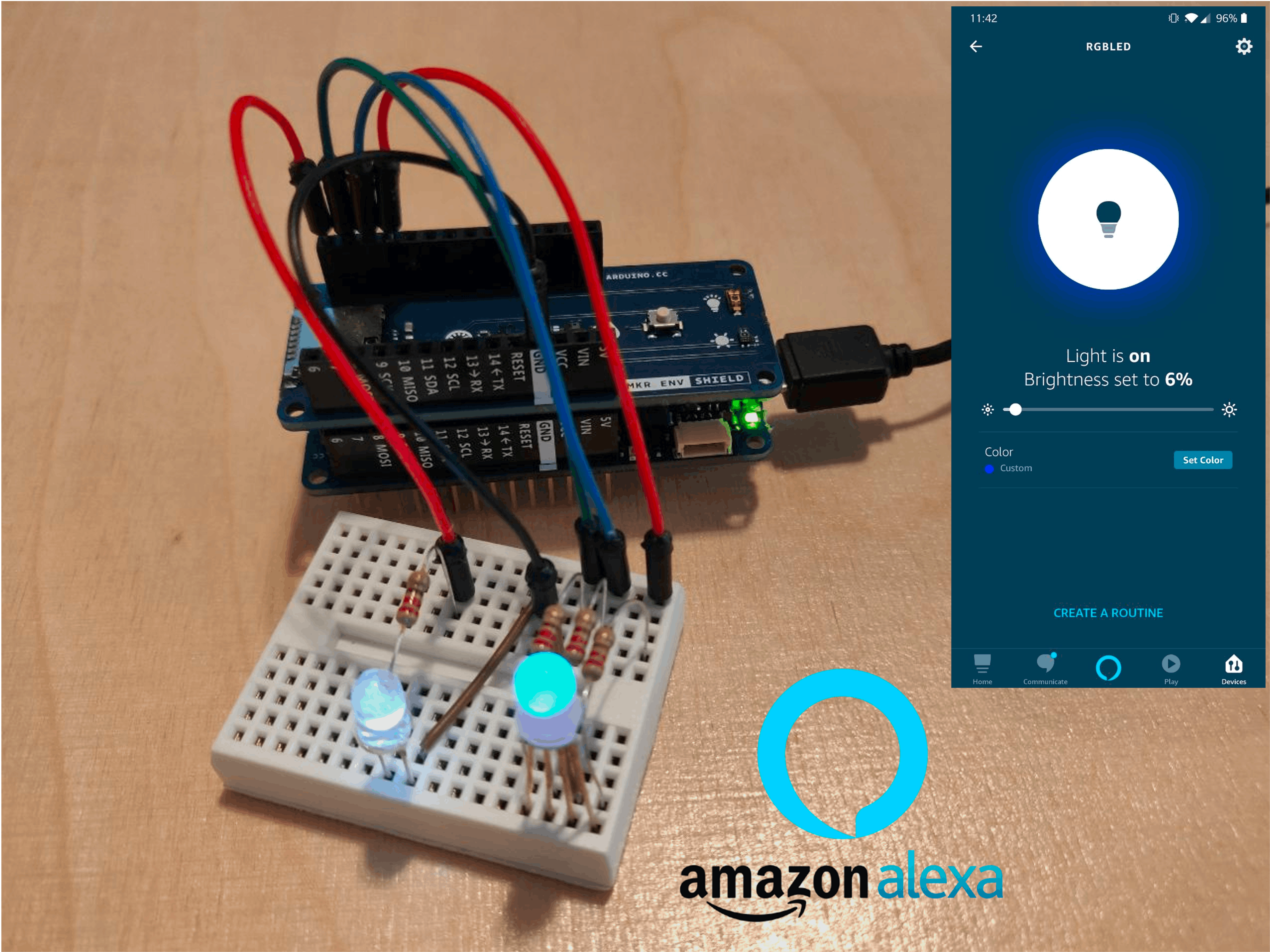 Hyperedge- , PCB Design, Hardware Design, Electronics Design, Add Alexa to your Arduino weekend projects