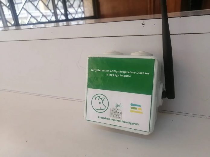 This low-cost device uses tinyML on Arduino to detect respiratory diseases in pigs