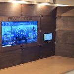 An open source desk to showcase your projects, complete with swappable panels