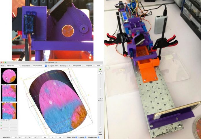 Reconstruct core samples virtually from sand with the Magic Sand Slicer