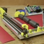 This Arduino-based machine is an easy and efficient way to cut strips of paper