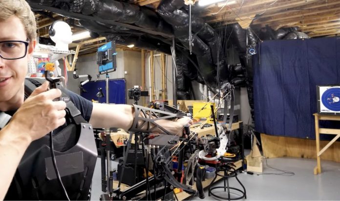 This auto-aiming bow never misses the mark