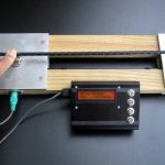 This electronic arrow spine tester measures arrow consistency