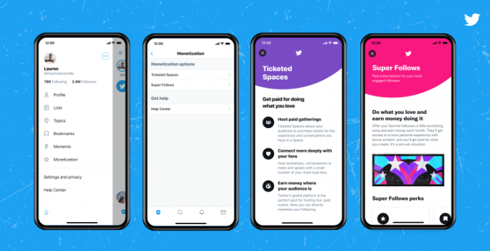 Twitter starts to roll out paid Ticketed Spaces on iOS