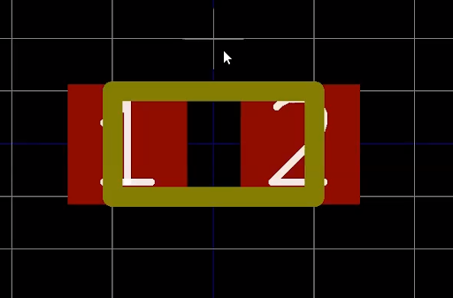 Assembly layer outline in KiCad
