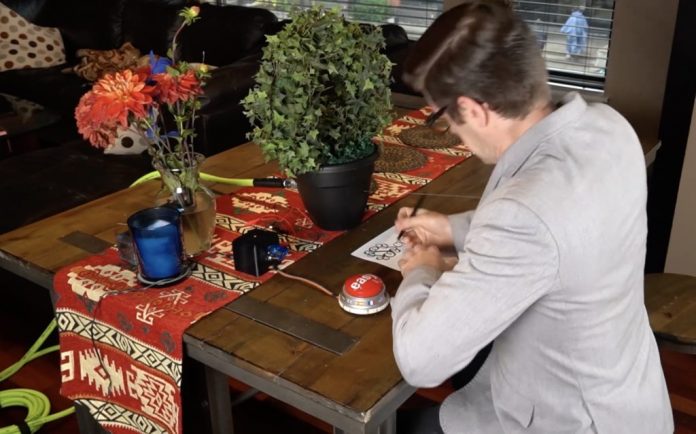 Focus Flower blasts your face with liquid motivation