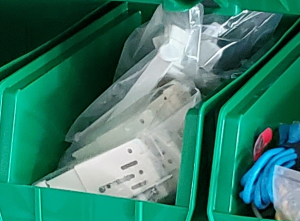 Hyperedge- , PCB Design, Hardware Design, Electronics Design, Figure 2: A closeup of a single bin which shows two adjoining bins