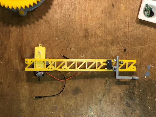 Winch Motor attached