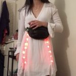 This maker designed an interactive LED-lit dress inspired by Katniss Everdeen’s