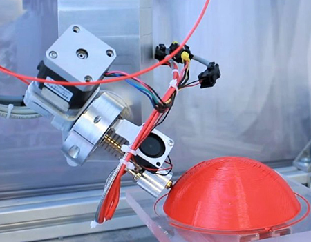 Robot being used in the wiring industry