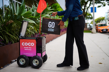 Robot delivery company