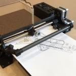 This high-speed Arduino pen plotter creates drawings in mere minutes