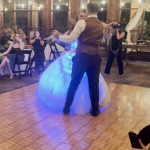This RGB wedding dress mimics Princess Aurora’s from Sleeping Beauty