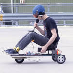 Driving a robot car with nothing but your voice